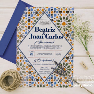 Invitación de Boda Alhambra