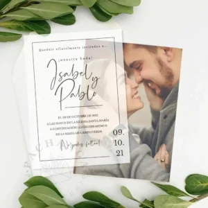 Margarita: Invitación de boda con vuestro toque personal