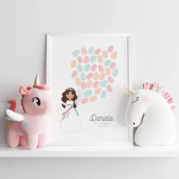 Lámina de huellas 2 Lámina de huellas: ¡un recuerdo único!