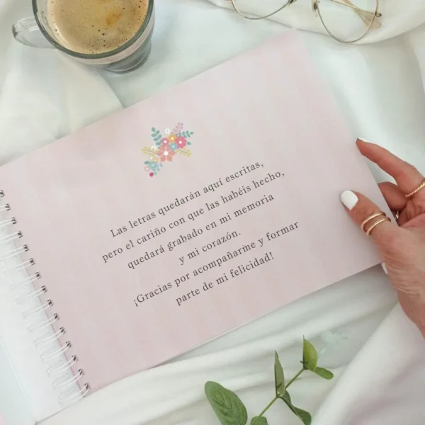 Libro de firmas: un recuerdo para toda la vida