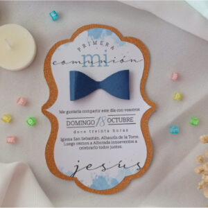 Pajarita - Invitación de Comunión