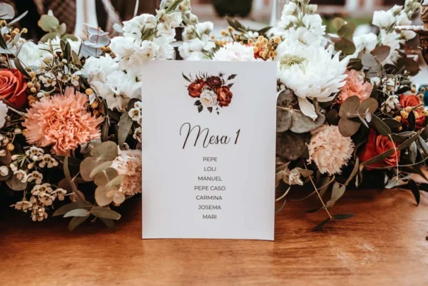 Seating plan: organiza tu boda con estilo